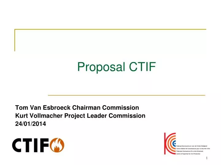 proposal ctif