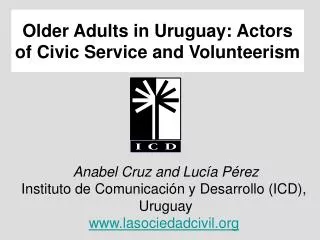 Older Adults in Uruguay: Actors of Civic Service and Volunteerism