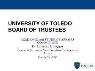 university of toledo board of trustees