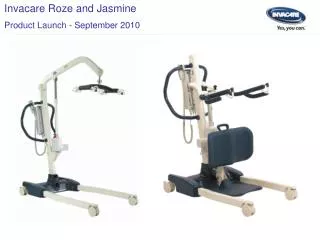 Invacare Roze and Jasmine Product Launch - September 2010