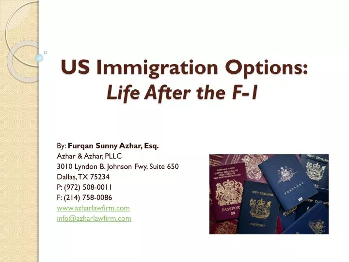 us immigration options life after the f 1