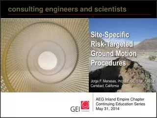 c onsulting engineers and scientists