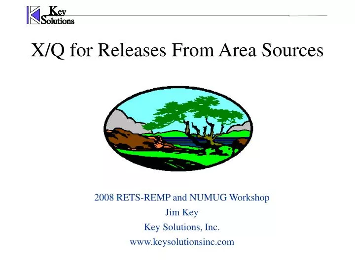 x q for releases from area sources