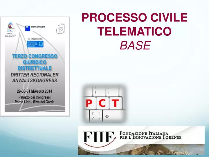 processo civile telematico base