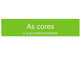 as cores