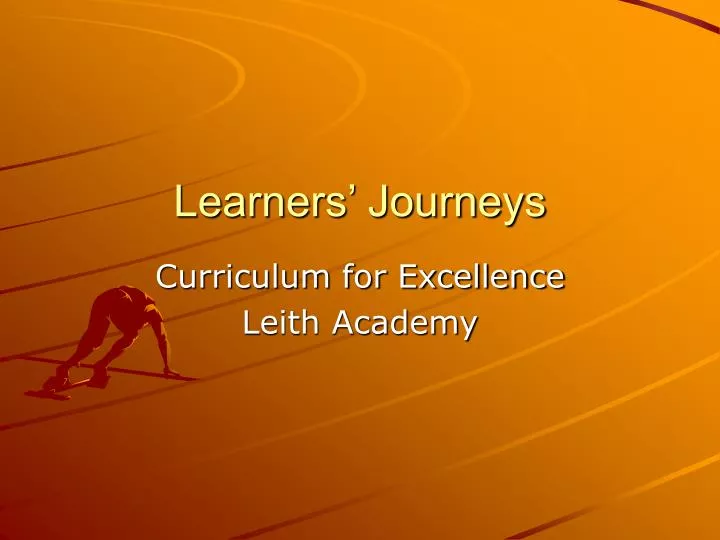 learners journeys