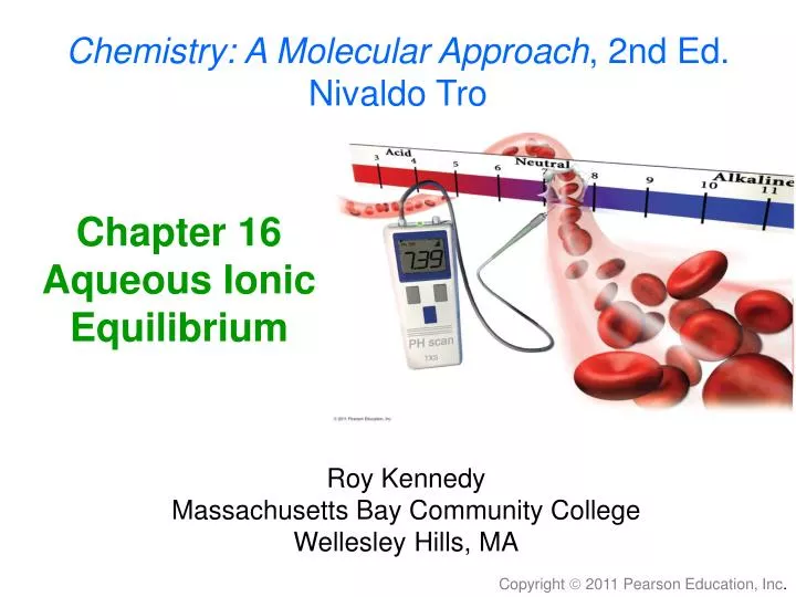 chapter 16 aqueous ionic equilibrium