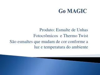 go magic