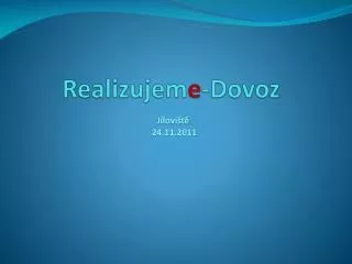 realizujem e dovoz