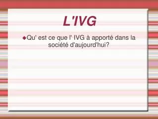 l ivg