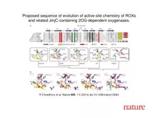 R Chowdhury et al. Nature 000 , 1-5 (2014) doi:10.1038/nature13263