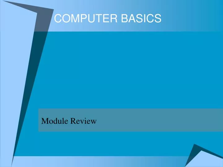 computer basics