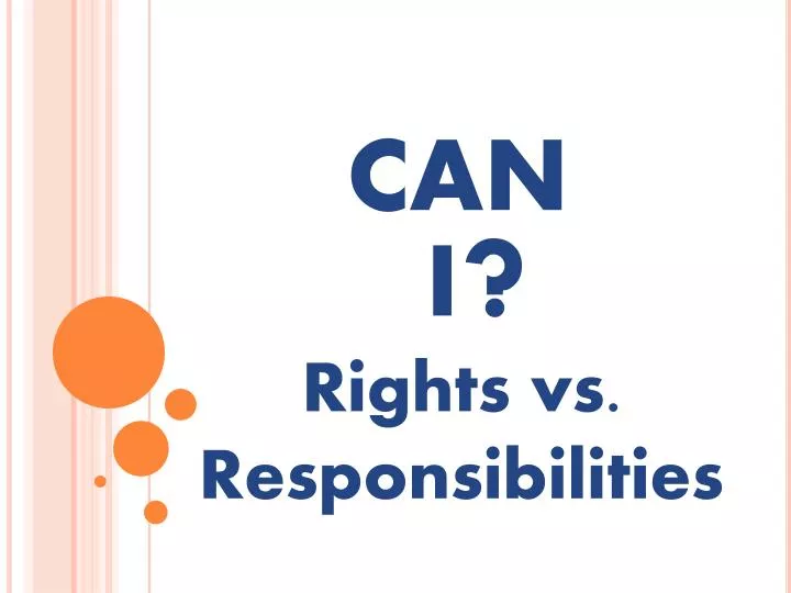 rights vs responsibilities