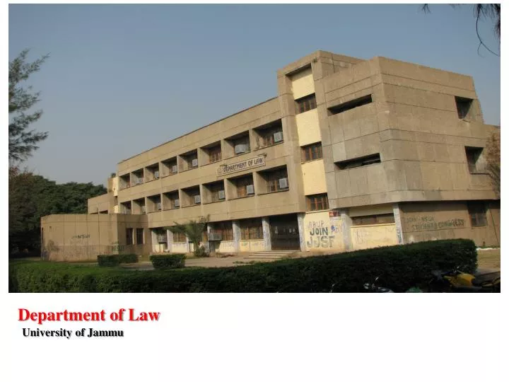 department of law