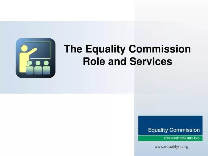 the equality commission role and services