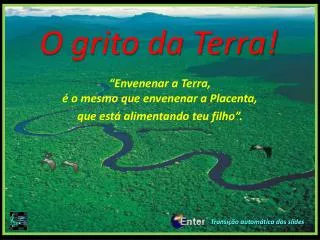 o grito da terra