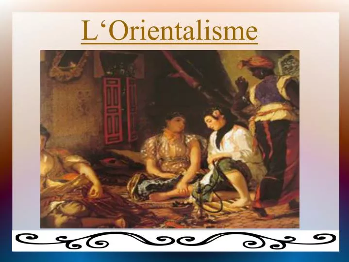 l orientalisme