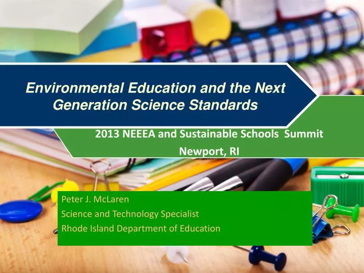 environmental education and the next generation science standards