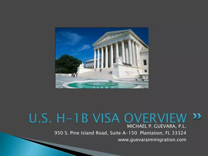 u s h 1b visa overview