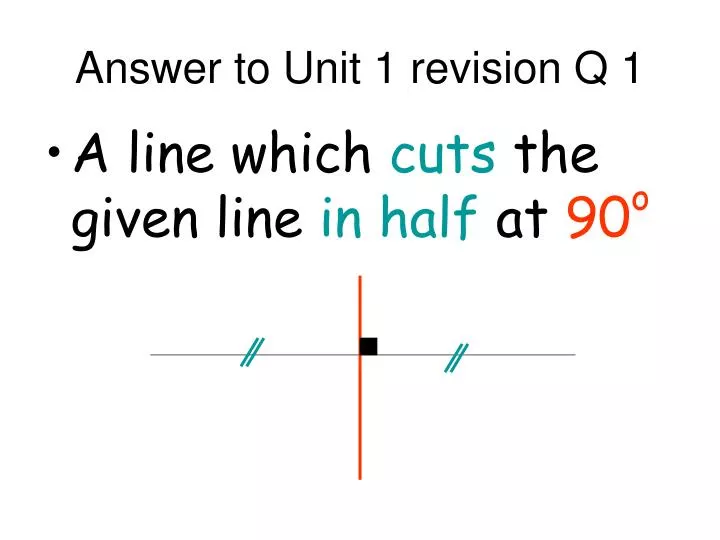 answer to unit 1 revision q 1