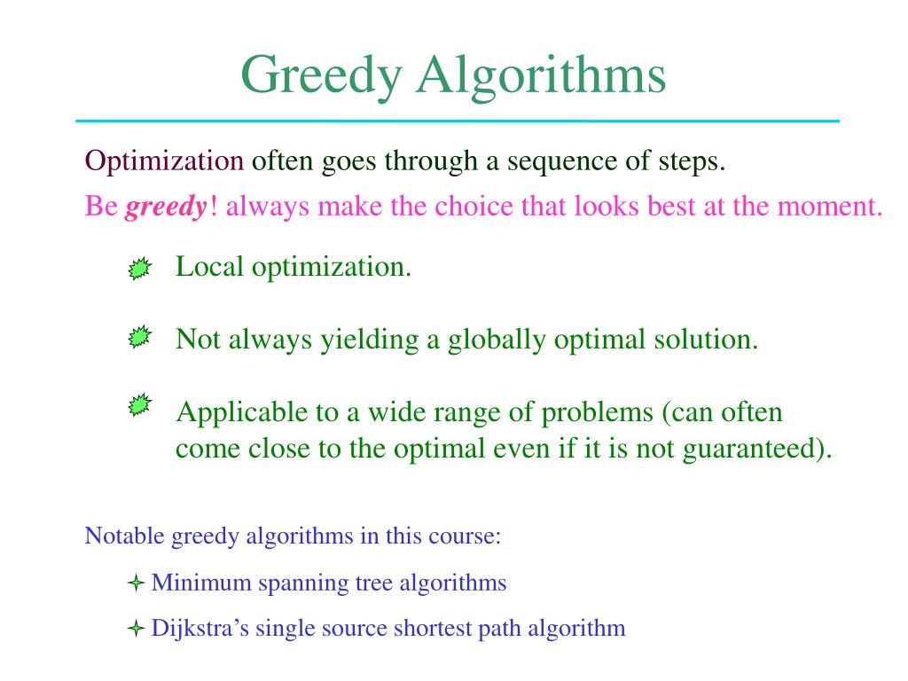 PPT - Greedy Algorithms PowerPoint Presentation, free download - ID:4816802