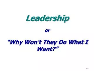 leadership