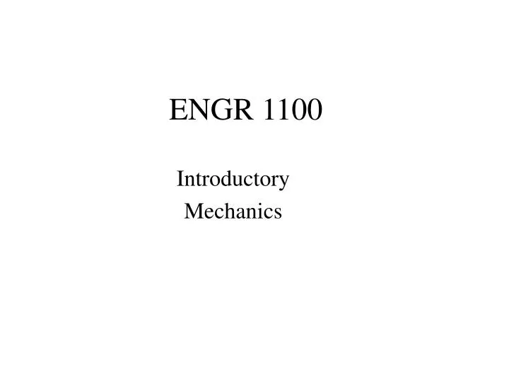 engr 1100