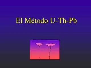 el m todo u th pb