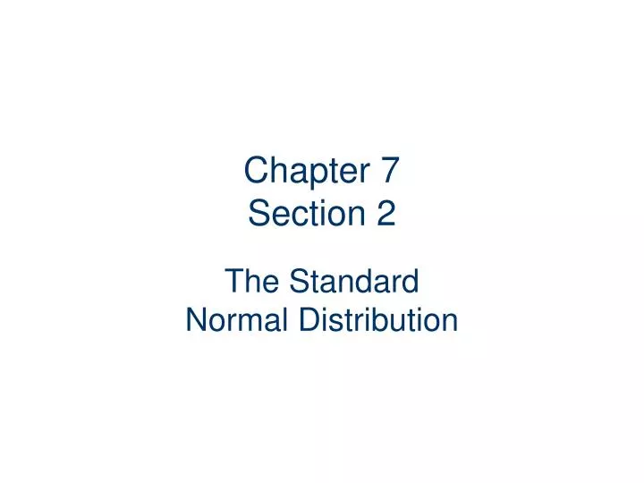 chapter 7 section 2