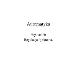 automatyka
