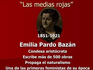 las medias rojas