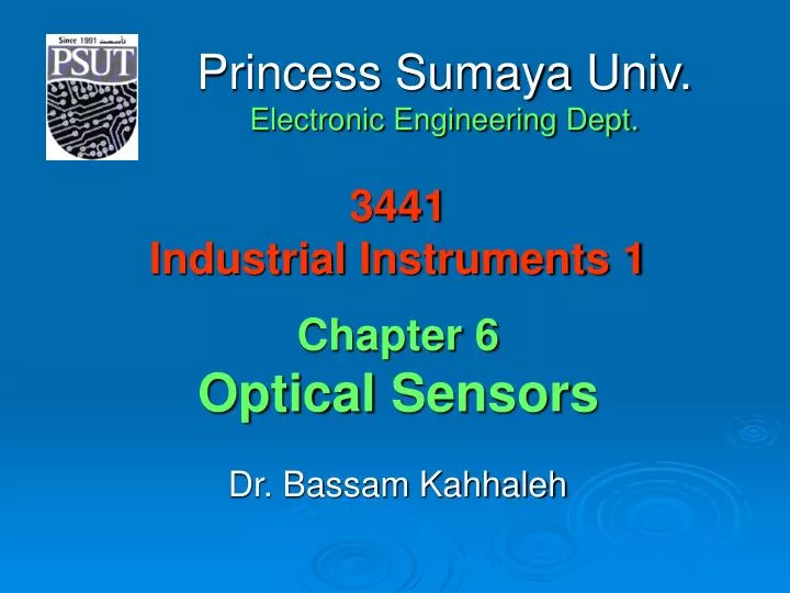 3441 industrial instruments 1 chapter 6 optical sensors