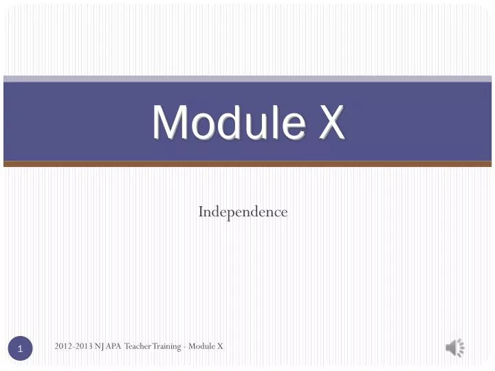 module x