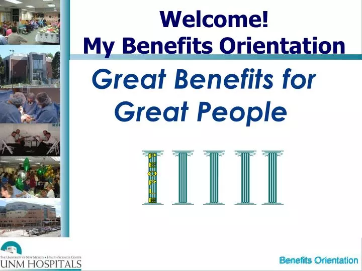 welcome my benefits orientation