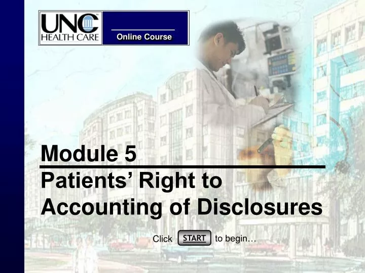 module 5 patients right to accounting of disclosures
