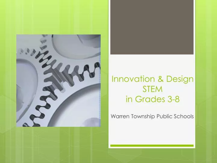innovation design stem in grades 3 8