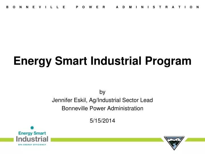 energy smart industrial program