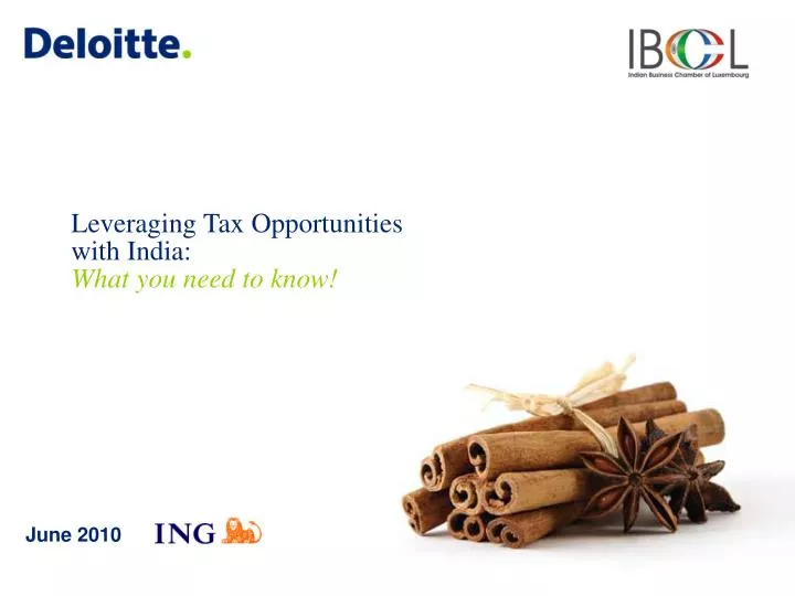 leveraging tax opportunities with india w hat you need to know