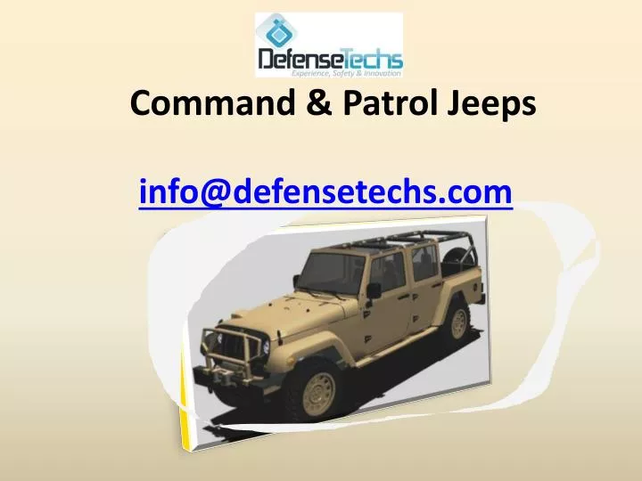 command patrol jeeps