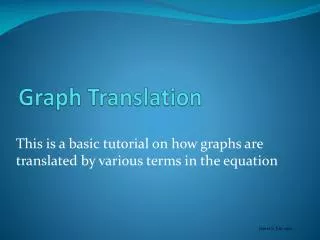 Graph Translation