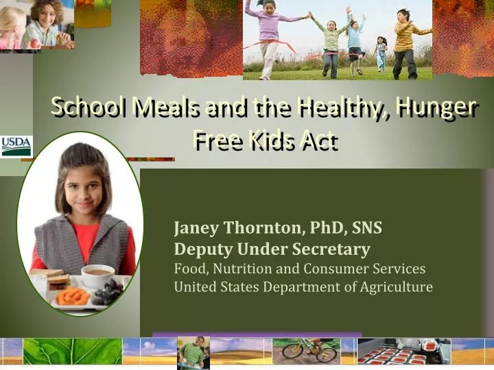 school meals and the healthy hunger free kids act