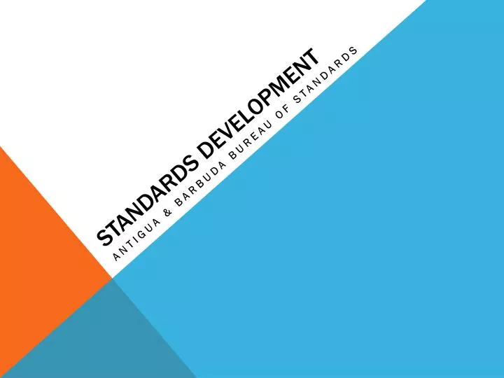 standards development