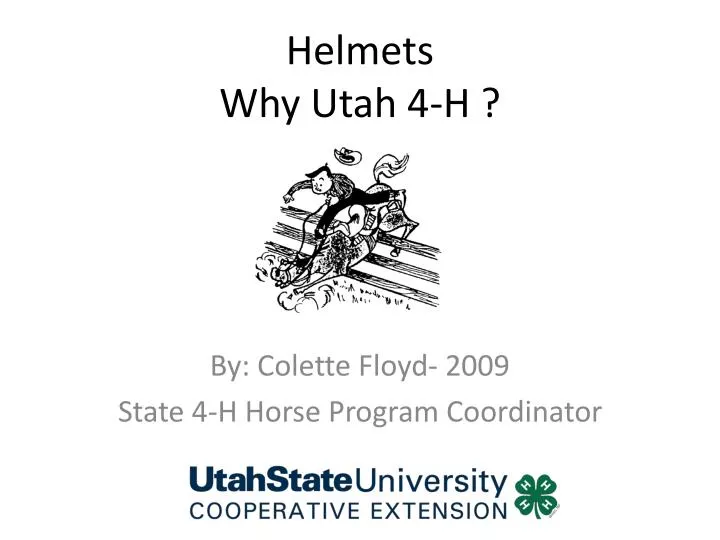 helmets why utah 4 h