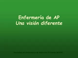 enfermer a de ap una visi n diferente