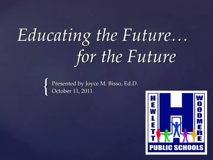educating the future for the future