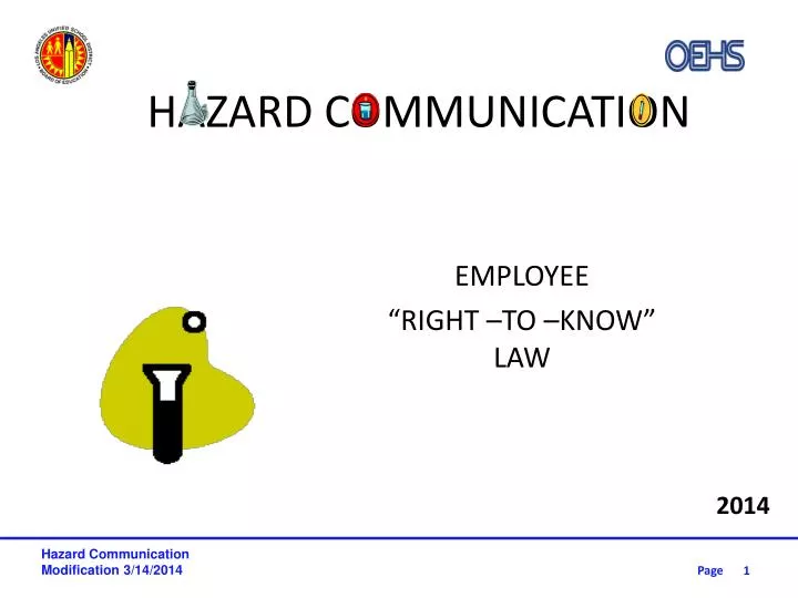 hazard communication