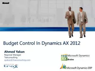 Budget Control In Dynamics AX 2012