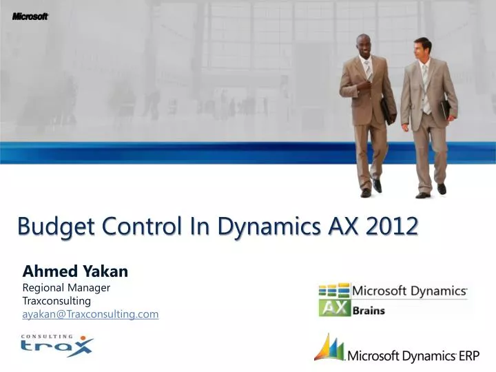 budget control in dynamics ax 2012
