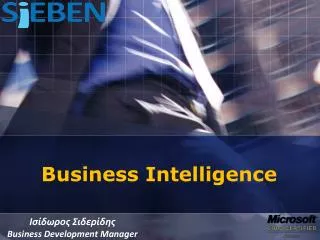 business intelligence