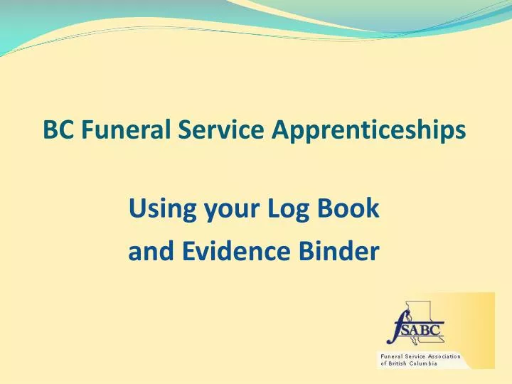 bc funeral service apprenticeships
